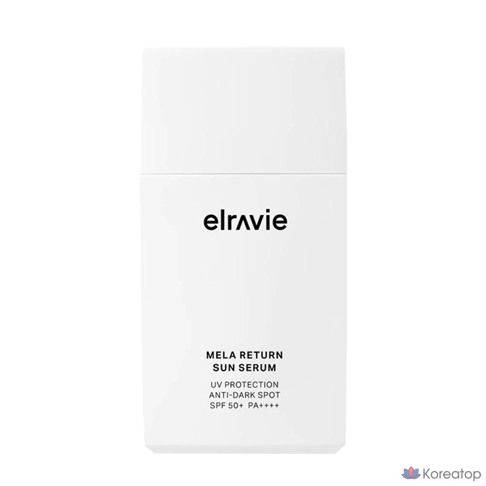 Солнцезащитный крем-сыворотка ELROEL Elravie Melariton Spot & Pore Care Sun Serum SPF50+ PA++++, 50 мл, 1 шт.