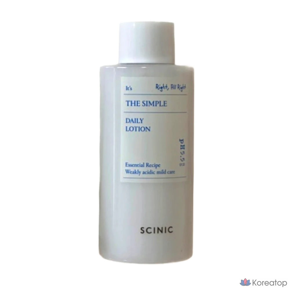 Лосьон для лица Scinic The Simple Daily Lotion, 260 мл, 1 шт.