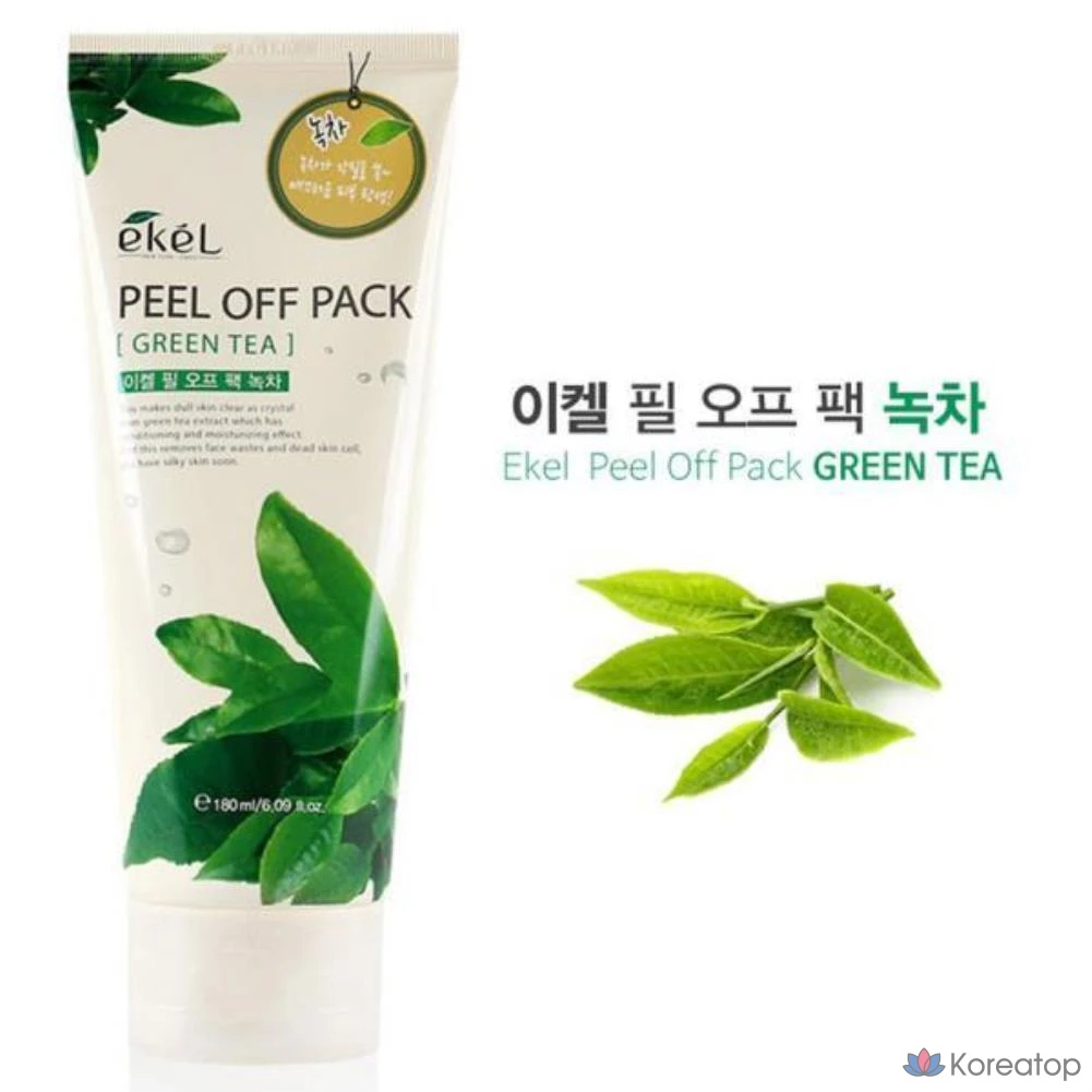 Тонер Ekel Clear Skin Exfoliating Green Tea, 180 мл, 1 шт.