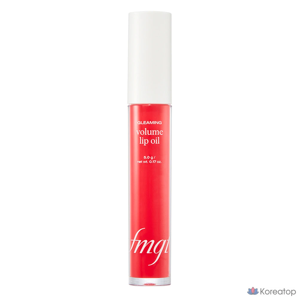 Бальзам для губ FMGT The Face Shop Gliming Volume Lip Oil, оттенок 07 Baby Cherry, 5 г, 1 шт.