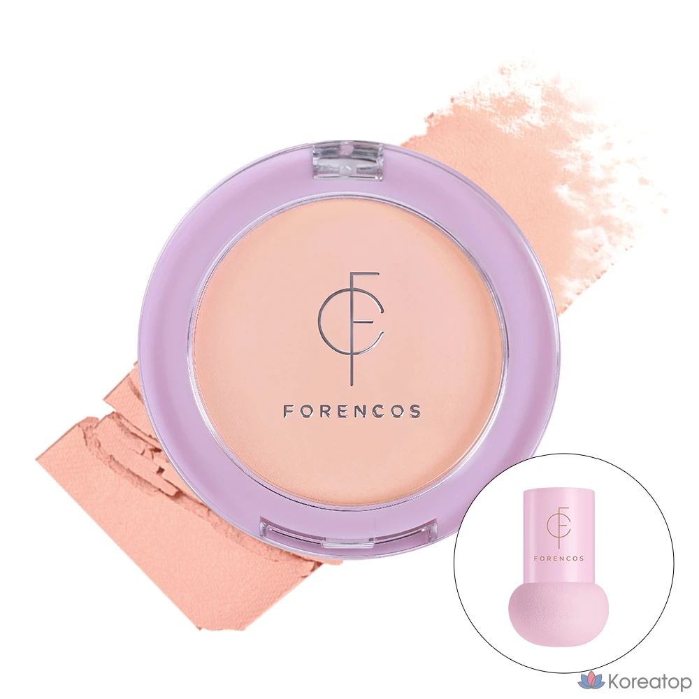 Блушер Forencos Pure Blusher, оттенок 06 Sunshine, 1 шт.