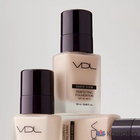 Тональный крем VDL Cover Stain Perfecting Foundation, оттенок V02, 30 мл, 1 шт.
