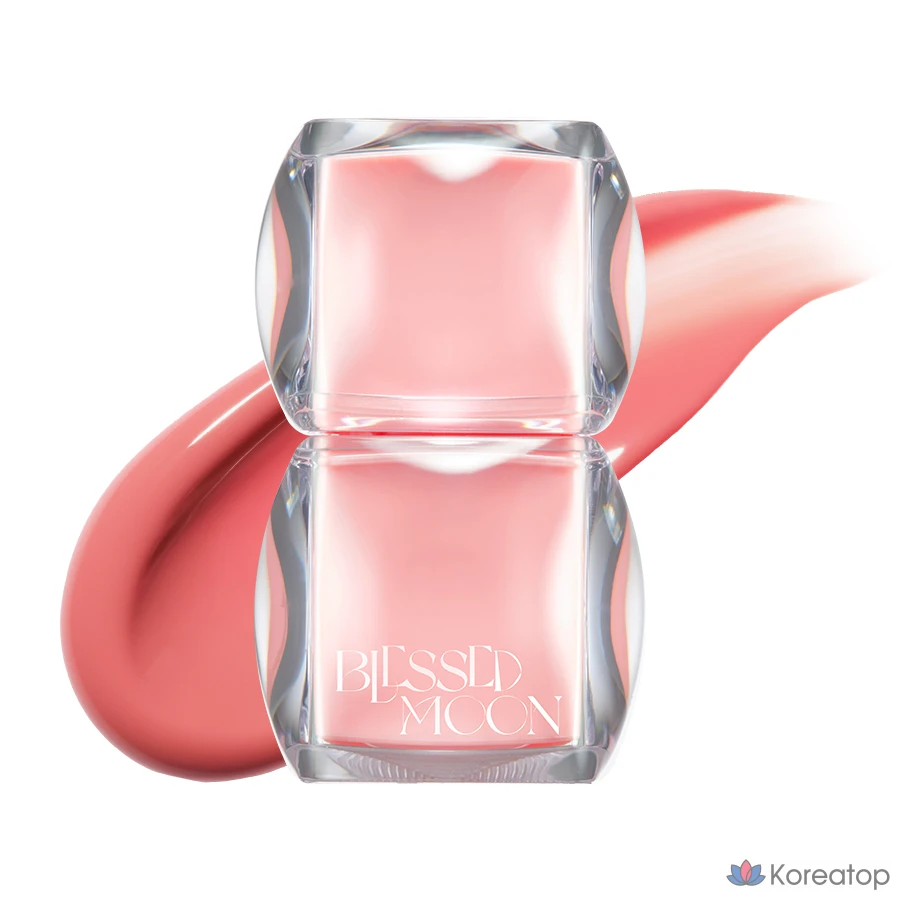 Тинт для губ BLESSED MOON Veil Glow, 1 шт., 3,8 г, оттенок 02 Bare Salmon