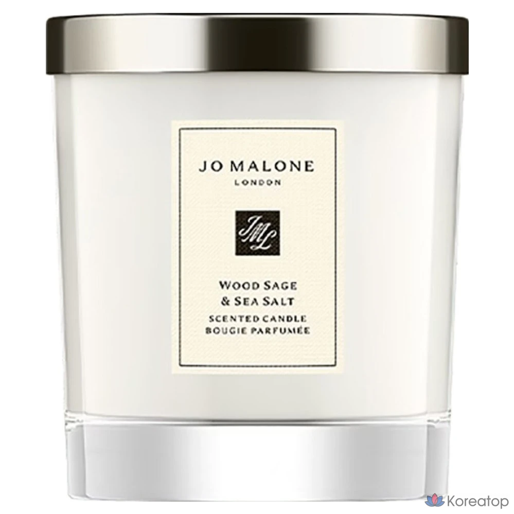 Ароматическая свеча Jo Malone London Wood Sage & Sea Salt Scented Candle, 200 г, 1 шт.
