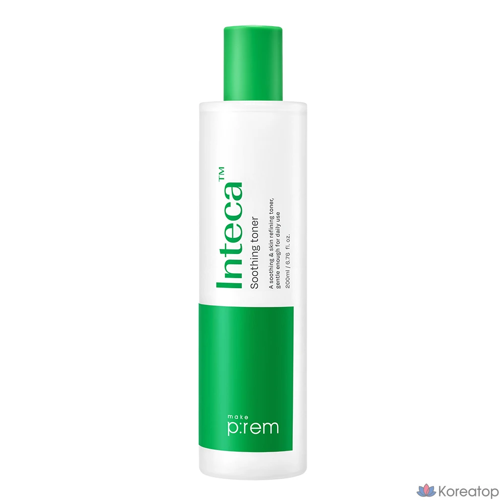 Тонер MAKE P:REM Inteca Soothing Toner, 200 мл, 1 шт.