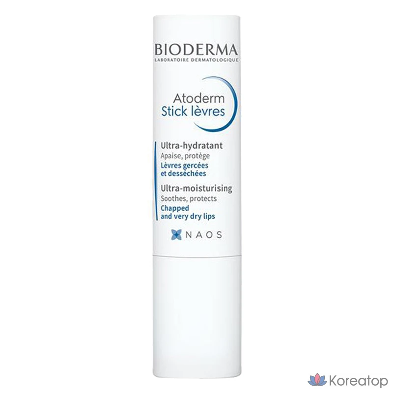 Бальзам для губ Bioderma Atoderm Lipstick, 4 г, 1 шт.