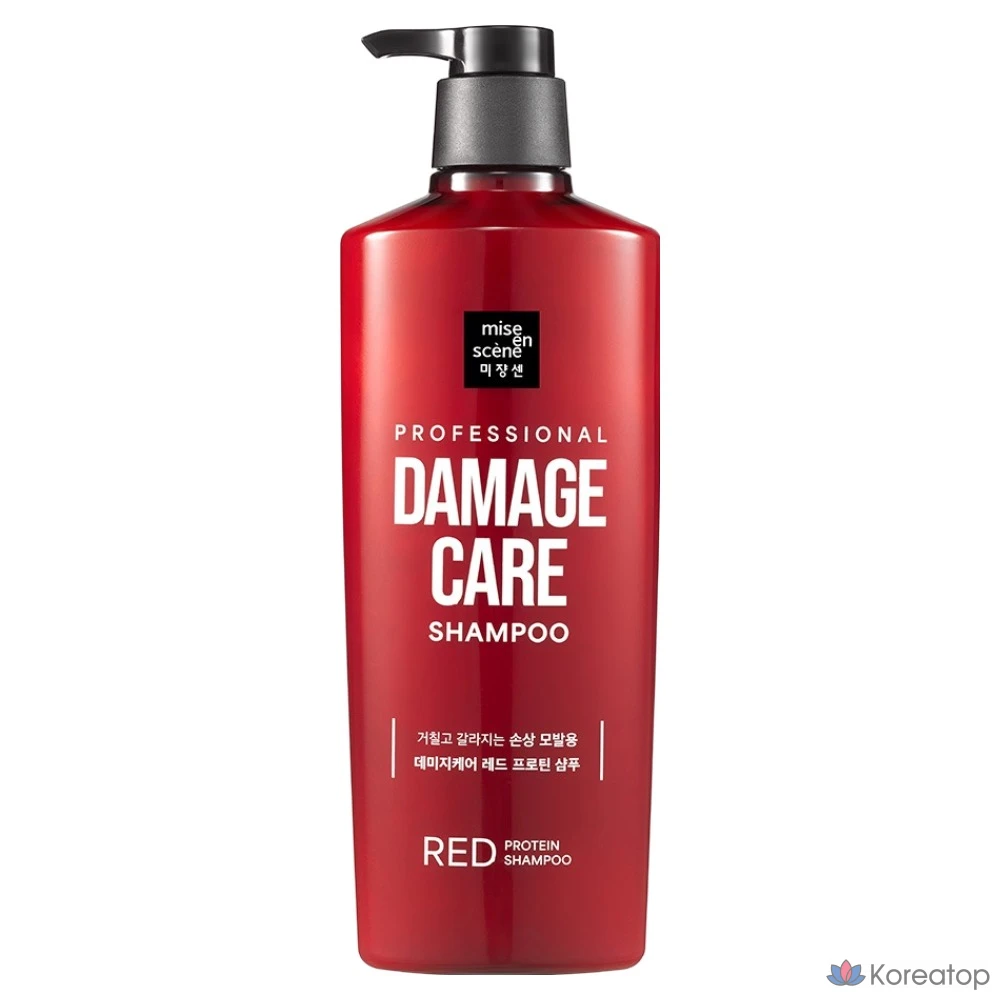 Шампунь Mise en Scene Damage Care Rose Protein Shampoo, 680 мл, 1 шт.