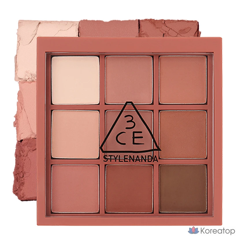 Палетка для глаз 3CE Multi Eye Color Palette, оттенок Dry Bouquet, 1 шт.