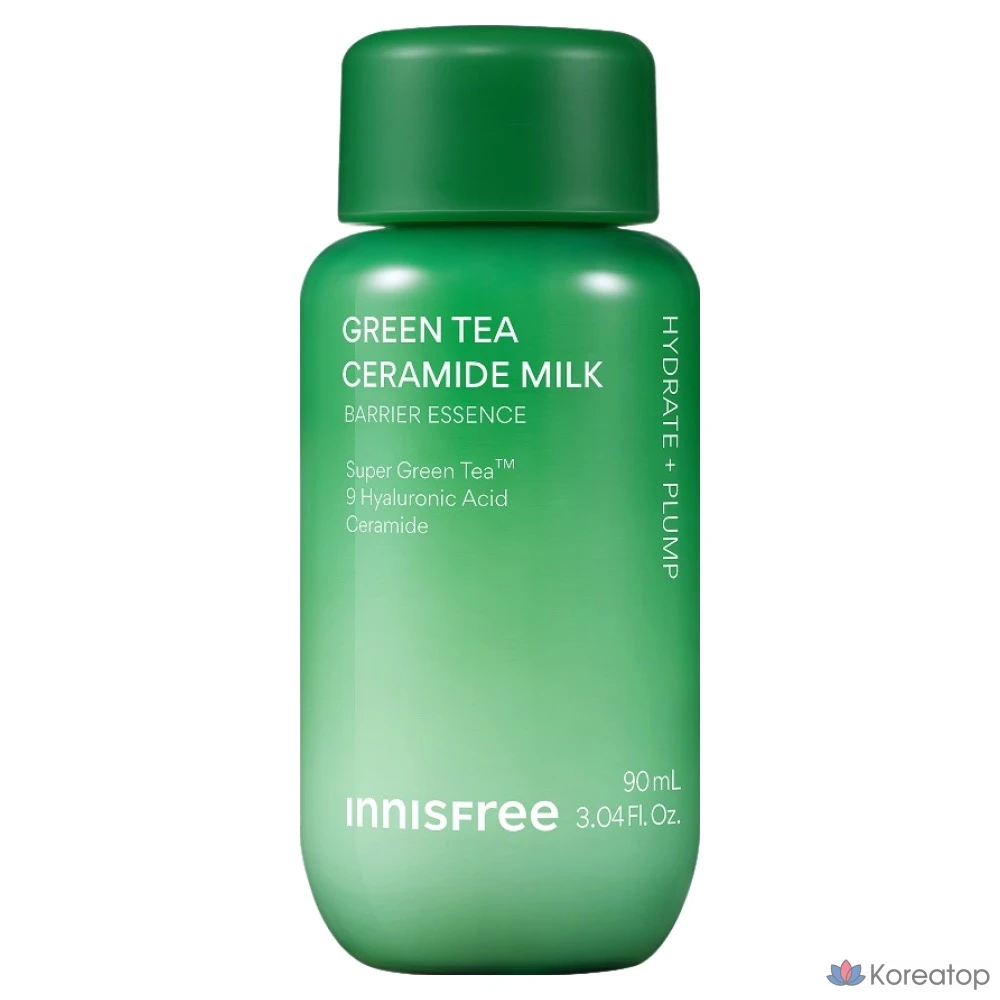 Эссенция Innisfree Green Tea Ceramide Milk Essence, 90 мл, 1 шт.