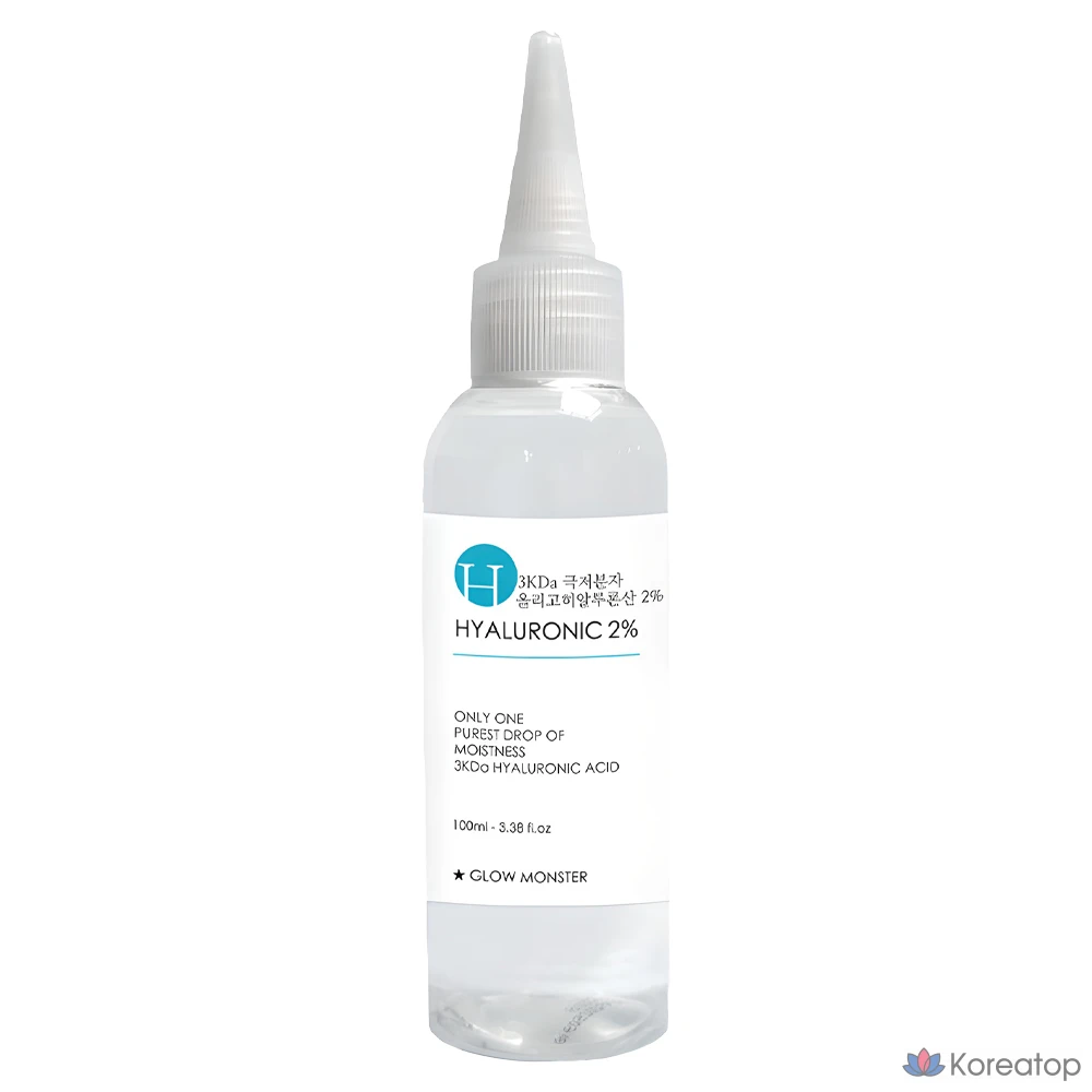 Тонер Glow Monster 3Kda Oligo Hyaluronic Acid 2% Essence Toner, 100 мл, 1 шт.