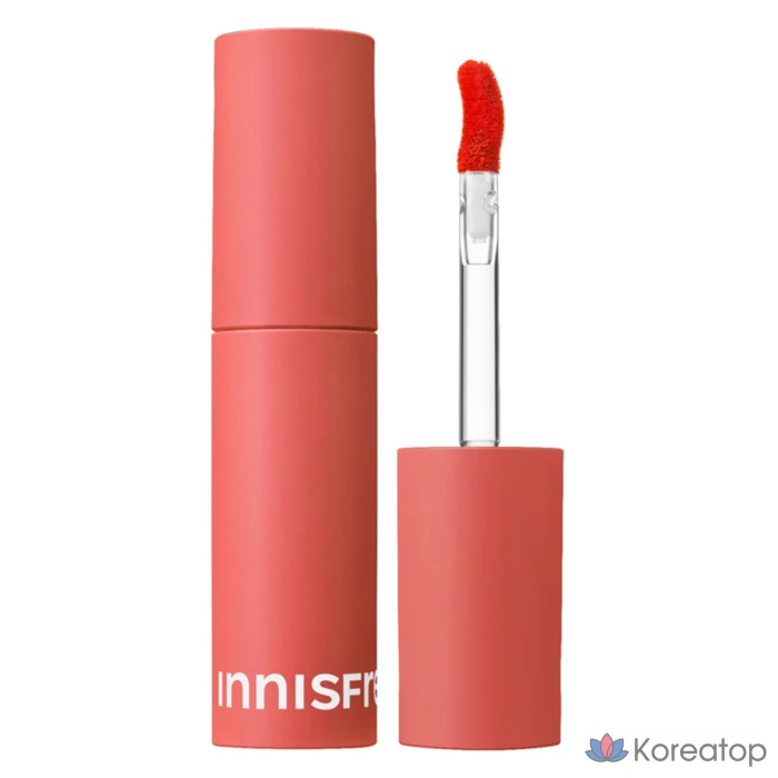 Тинт для губ Innisfree Airy Matte Tint, оттенок 5 Radish Pink, 3.8 г, 1 шт.