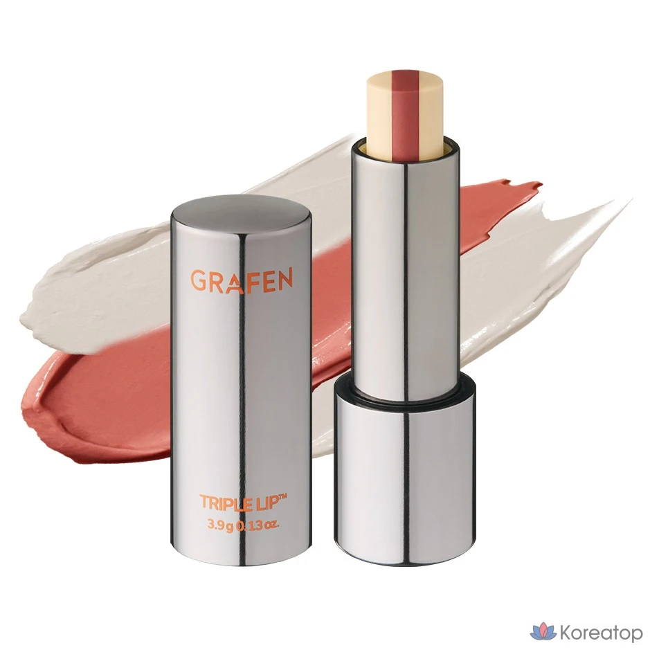 Бальзам для губ GRAFEN Triple Naked Lip Balm, оттенок Red Brown, 1 шт.