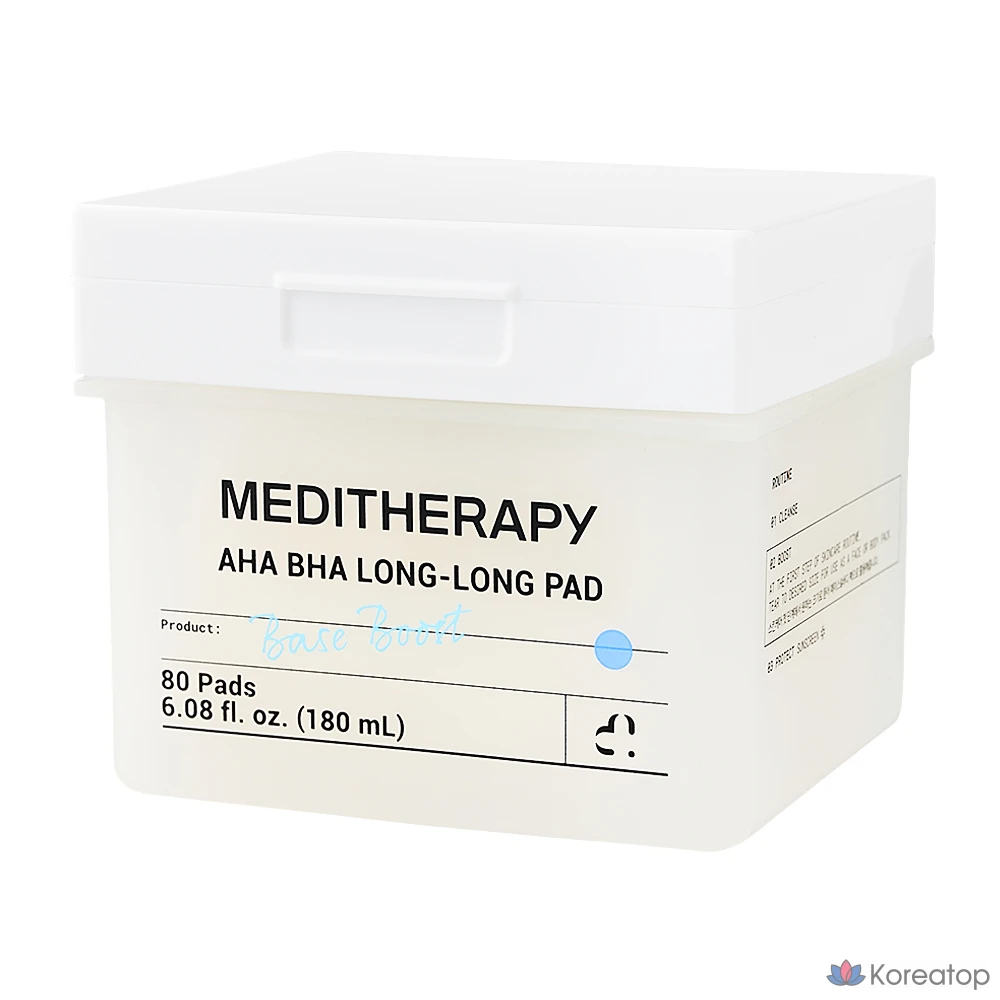 Пэды MEDITHERAPY AHA BHA Long Long Pad, 180 мл, 80 шт.