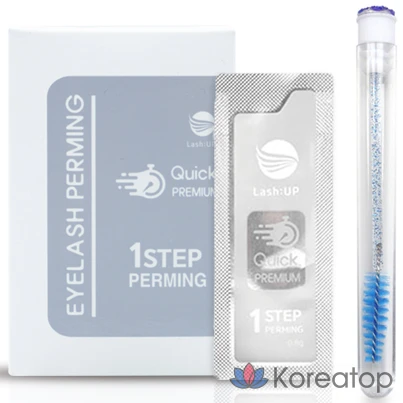 Набор для ухода Lash:Up Quick Premium Eyelash Perm STEP 1, 8 г, 1 шт.