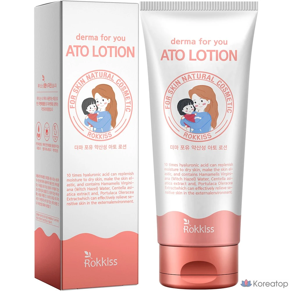 Лосьон Rokkiss Derma Poyu Mild Acid Atopic Lotion, 200 мл, 1 шт.