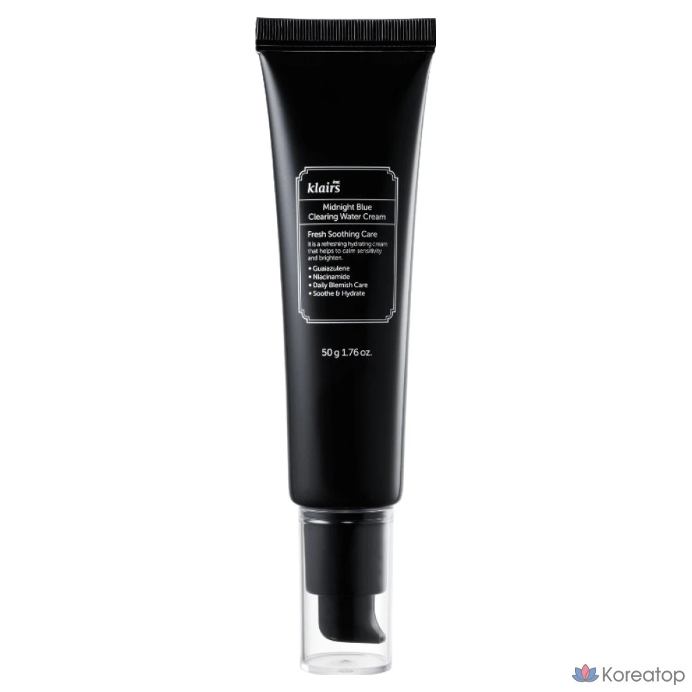 Крем Dear, Klairs Midnight Blue Clearing Water Cream, 50 г, 1 шт.