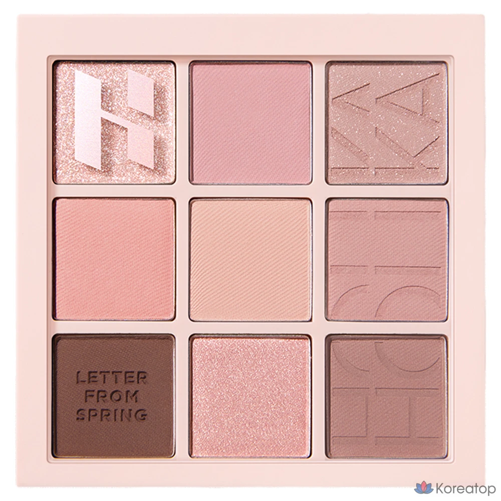 Палетка теней для век Holika Holika My Fave Mood Eye Palette, оттенок 11 Letter From Spring, 1 шт.