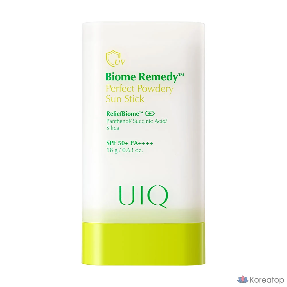 Солнцезащитный стик UIQ Biome Remedy Perfect Balsun Sun Stick, 18 г, 1 шт.