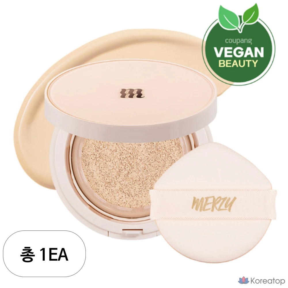 Кушон MERZY The Airy Glow Fit Cushion, оттенок AG1 Ivory, 13 г, 1 шт.