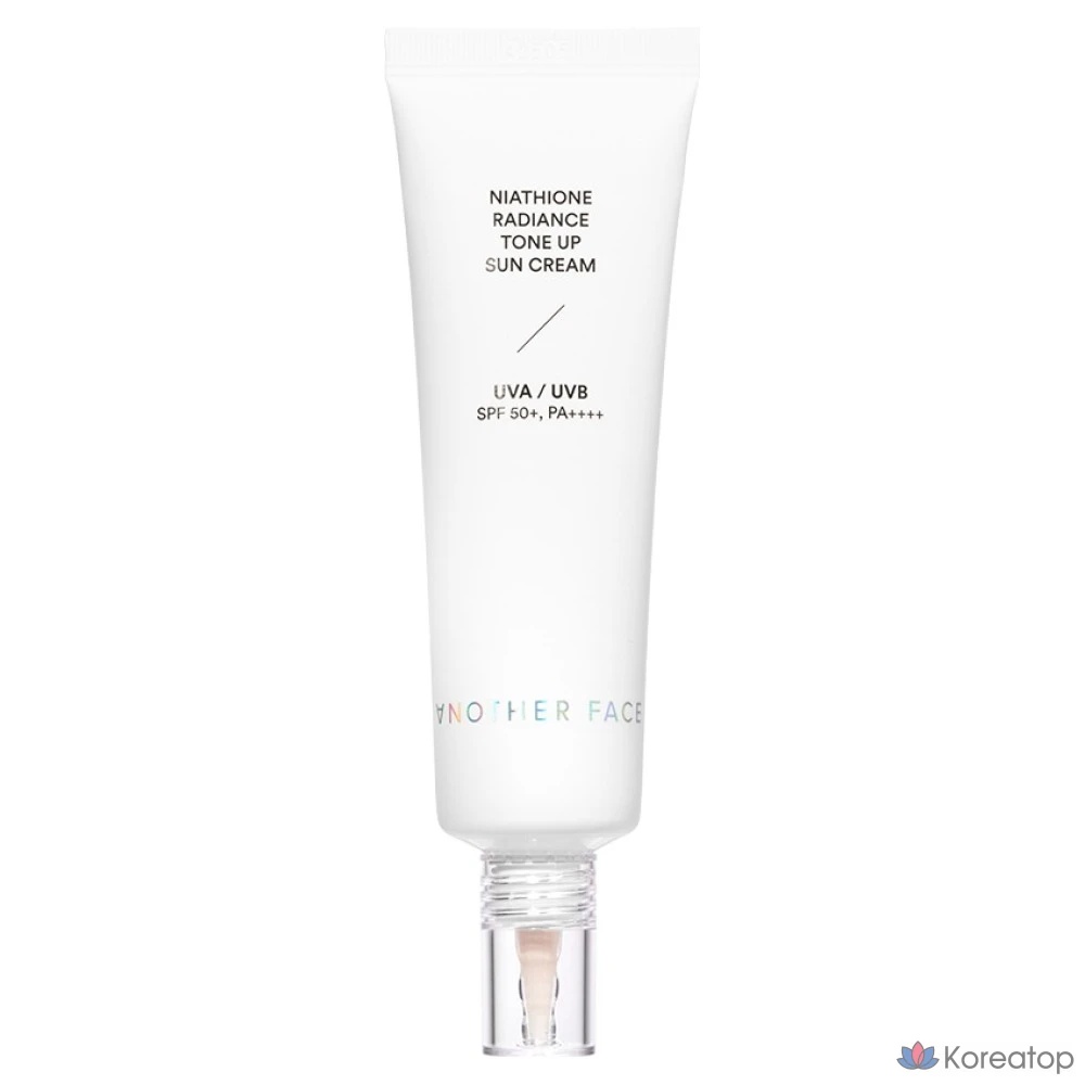 Солнцезащитный крем ANOTHER FACE Niacinamide Tone Up Sun Cream SPF50+ PA++++, 50 мл, 1 шт.