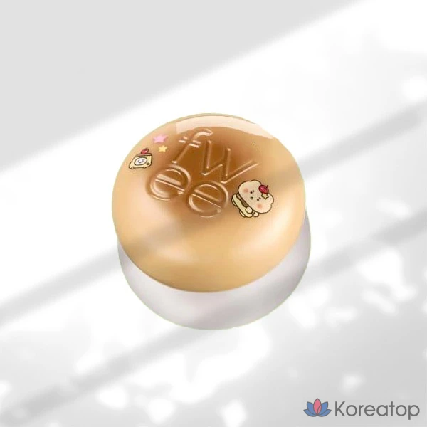 Тинт для губ и щек fwee Lip & Cheek Blurry Pudding Pot, оттенок ND06 Butter, 5 г, 1 шт.