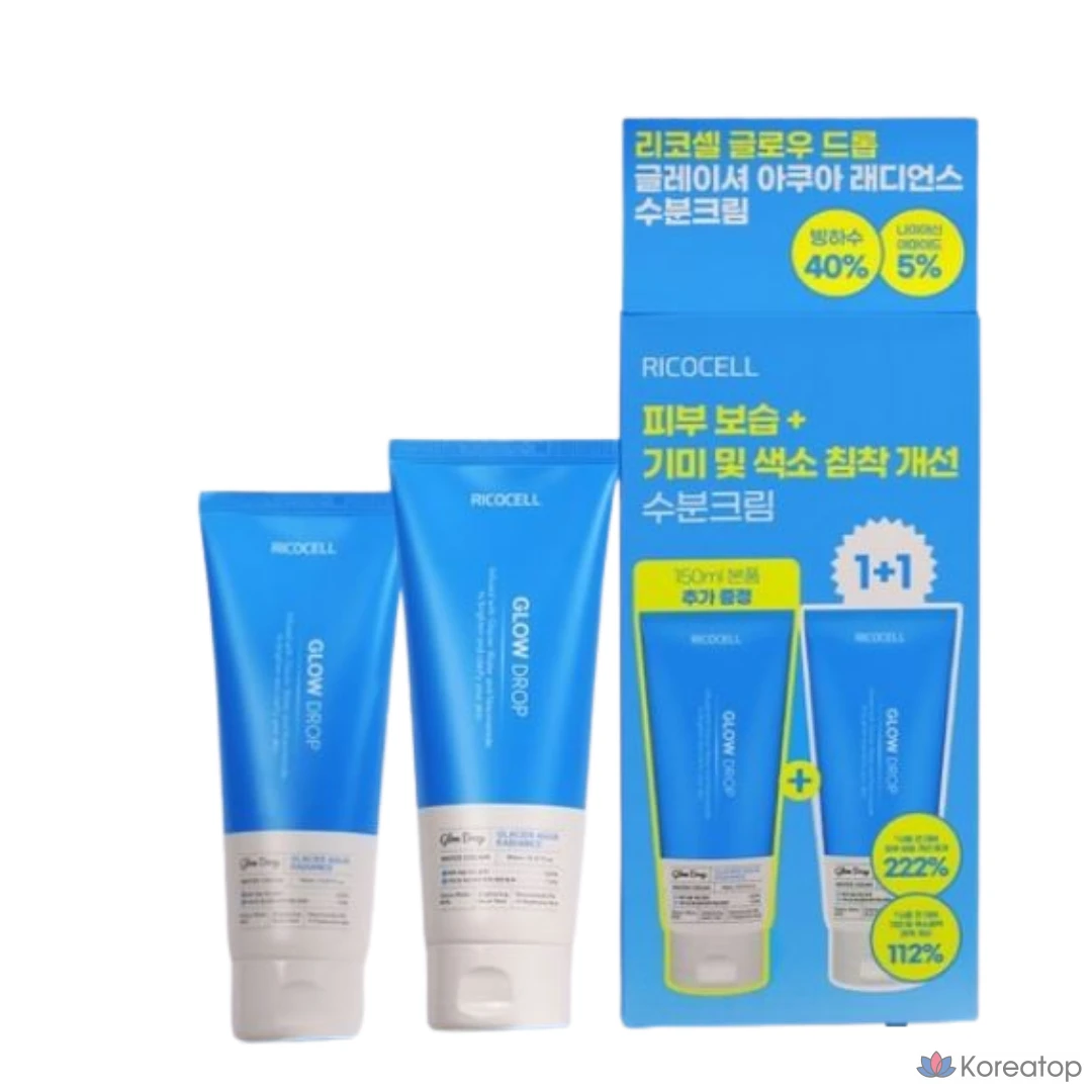 Увлажняющий крем Ricocell Glacier Aqua Radiance Moisture Cream, 300 мл, 1 шт.