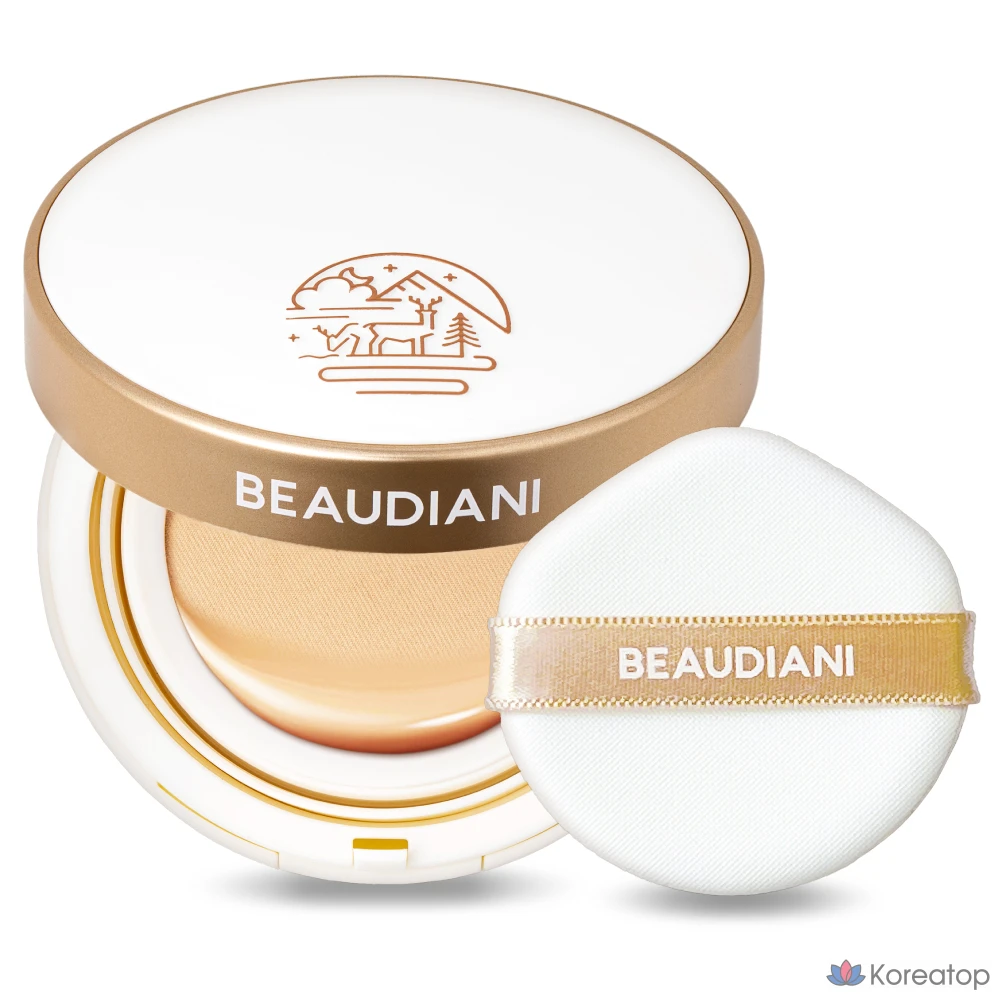 Кушон Beaudiani Mesh Glow Up Cushion Foundation, оттенок 1 Natural Cover Daily, 12 г, 1 шт.