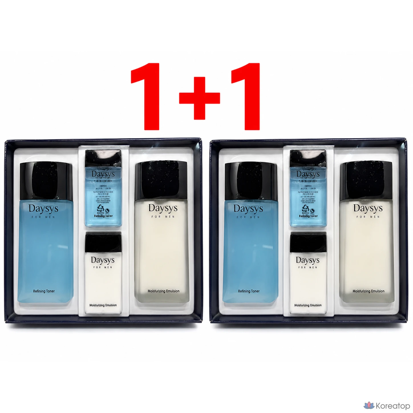 Набор для ухода Enprani For Men 2-piece Set (Toner + Lotion), 4 шт.