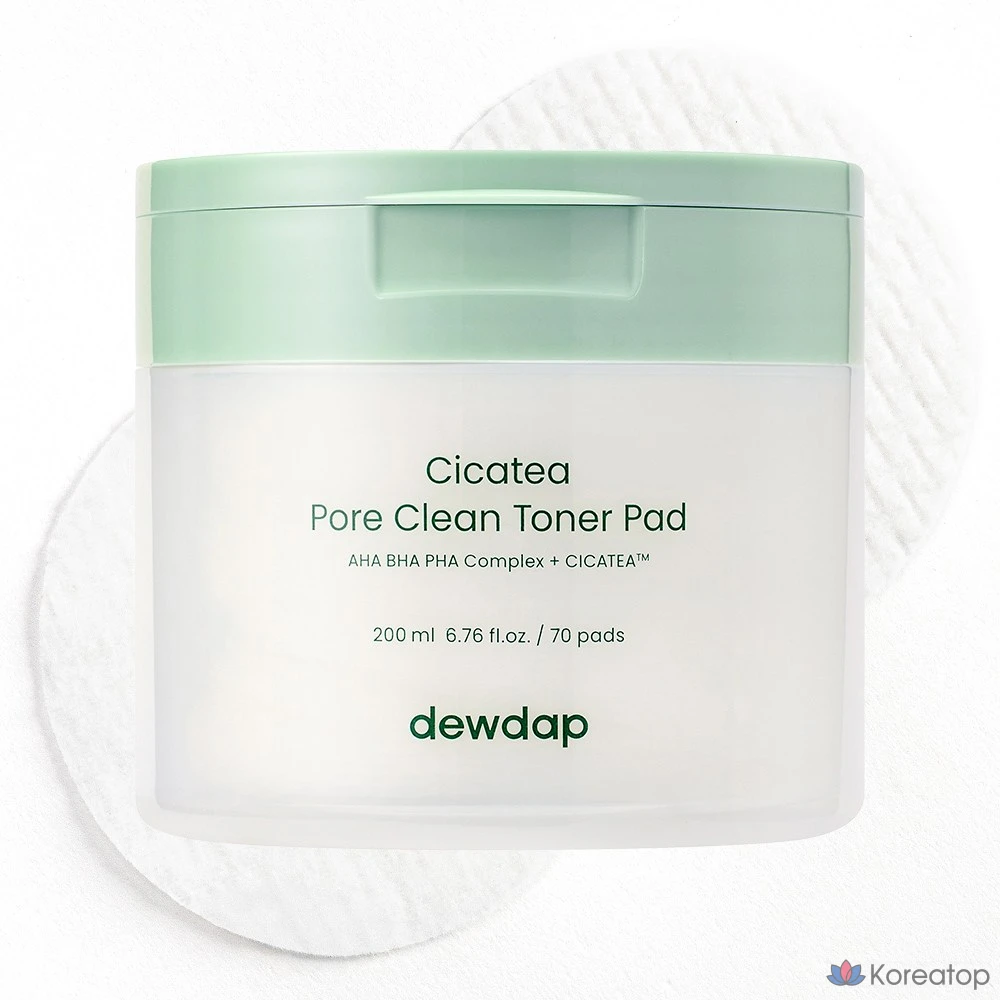 Тонер-пэды dewdap 4X Cica Toner Pad, 200 мл, 1 шт.