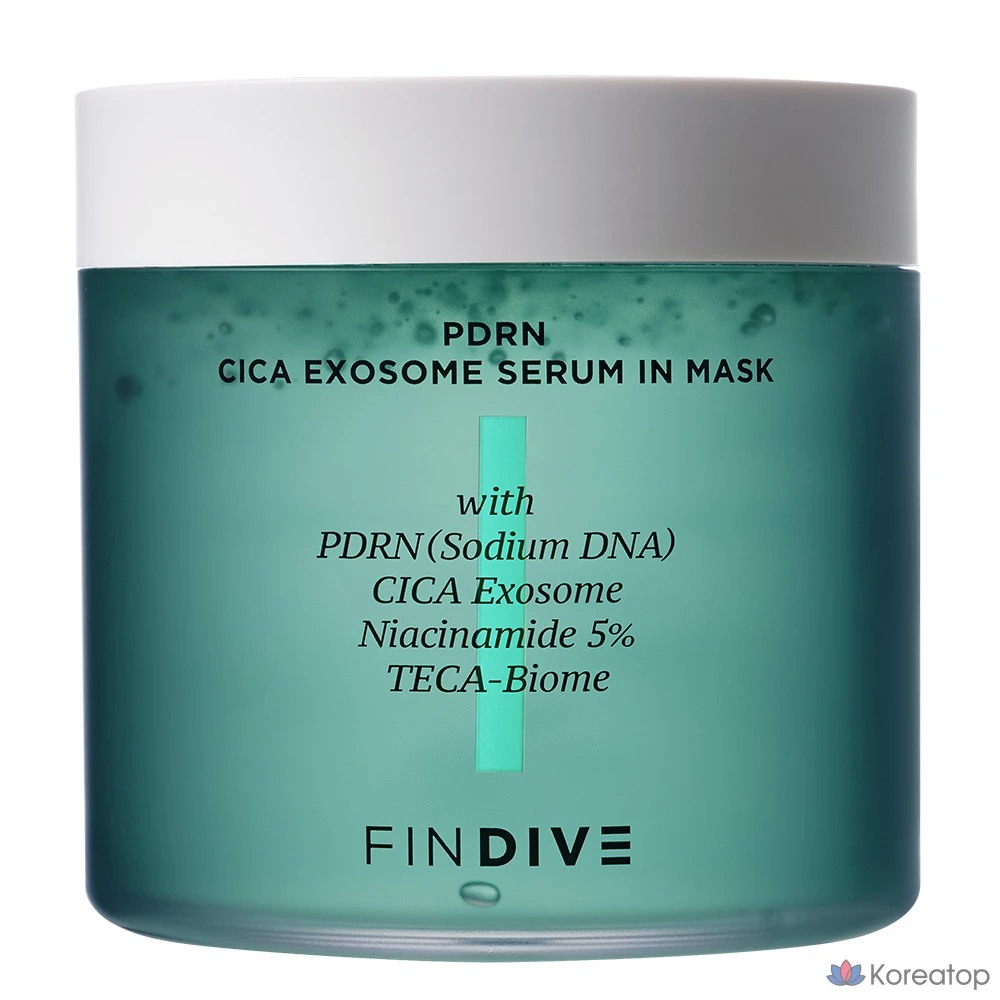 Сыворотка для лица FINDIVE PDRN Cica Exosome Serum In Mask, 200 мл, 1 шт.