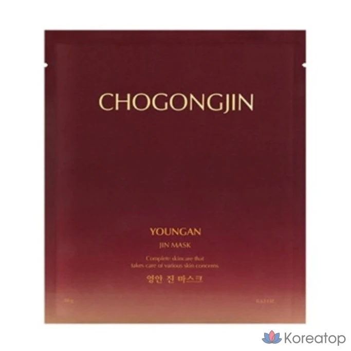 Тканевая маска для лица Chogongjin Youngan Jin Mask, 30 шт.