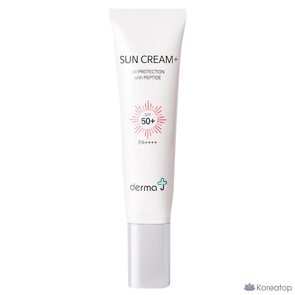Солнцезащитный крем Derma J Peptastin Sun Cream Plus SPF50+ PA++++, 50 мл, 1 шт.