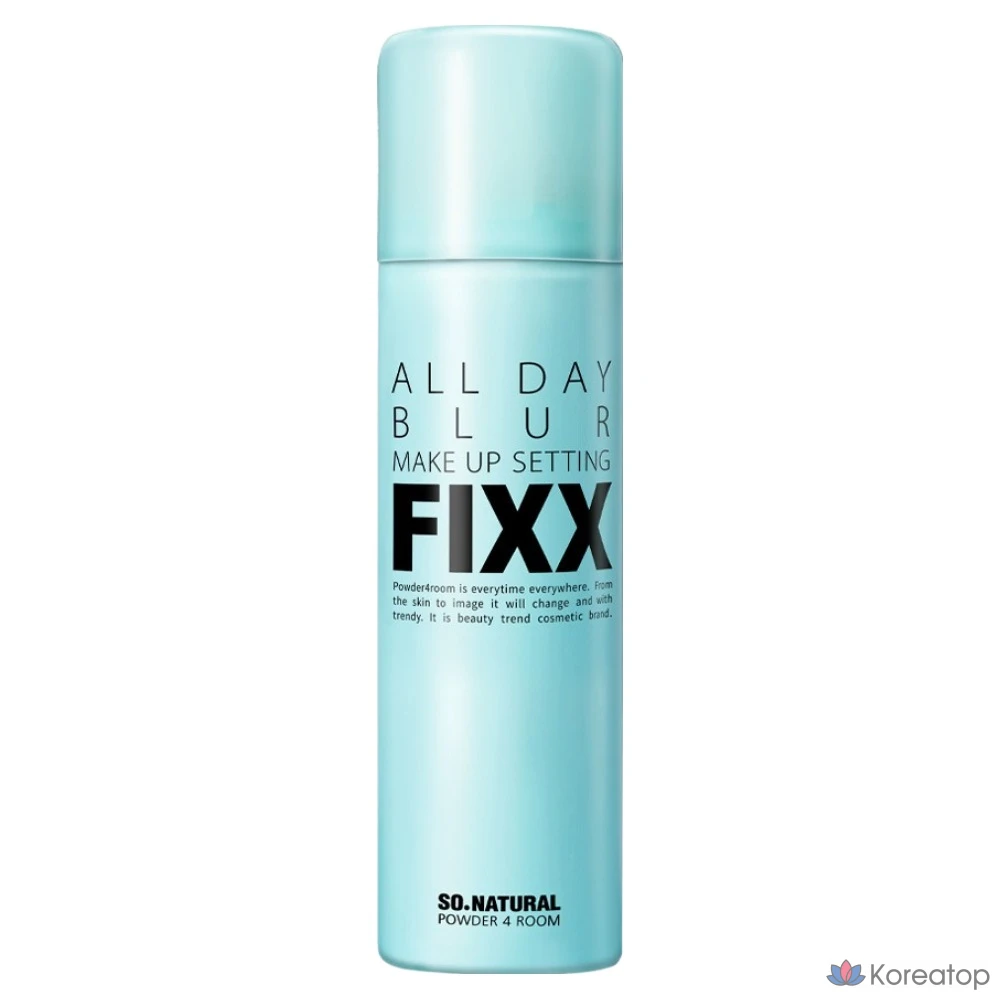 Фиксирующая пудра So Natural All Day Blur Makeup Setting Fixer, 75 мл, 1 шт.