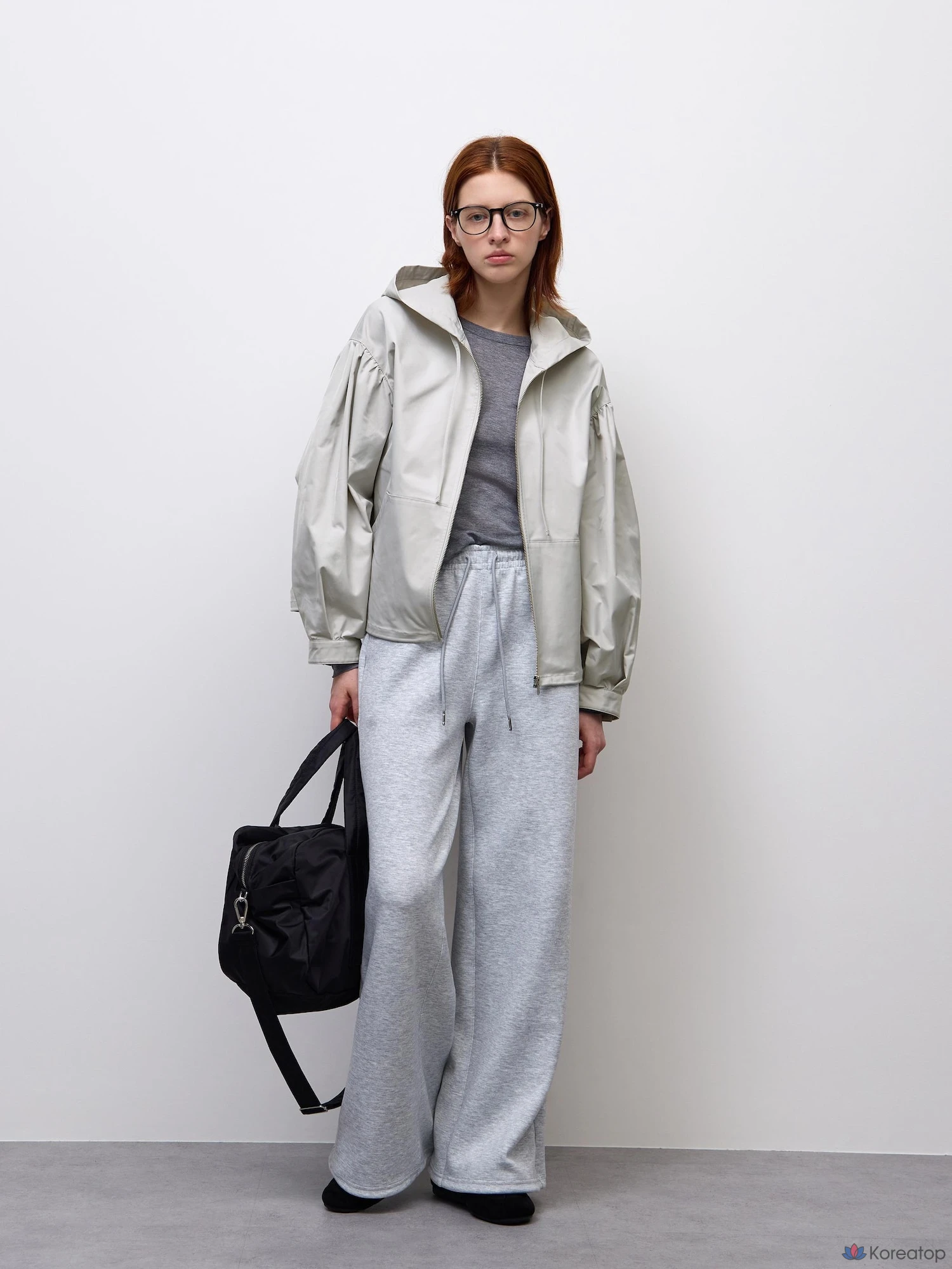 Куртка на молнии Uniqlo Balloon Sleeve Zip-Up Jacket, фото 2