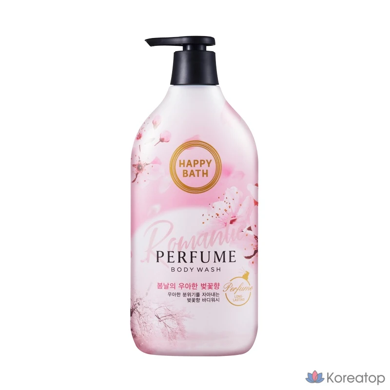 Гель для душа Happy Bath Romantic Cherry Blossom Perfume Body Wash, 900 г, 1 шт.