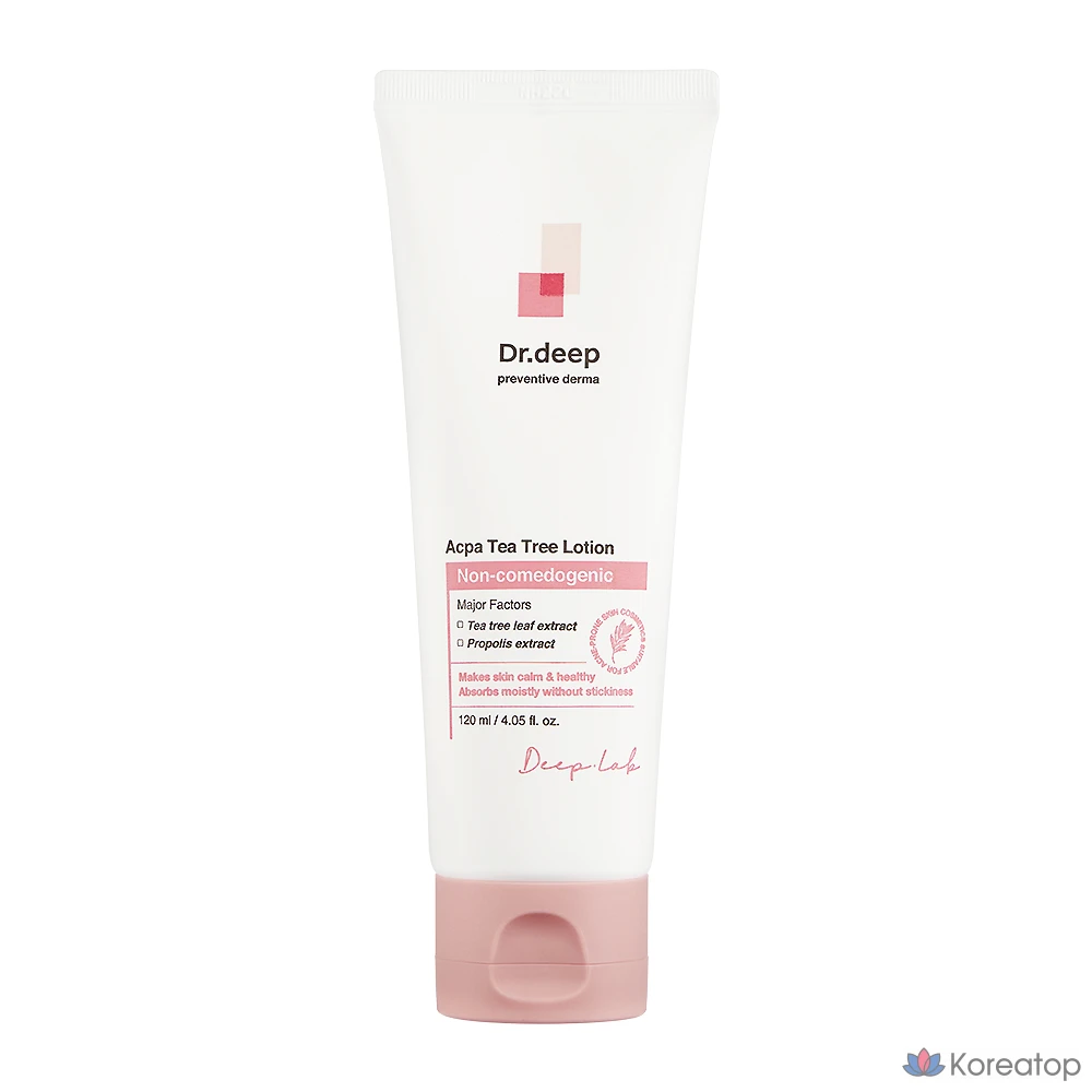 Лосьон Ongredients Dr.Deep Acpha Trouble Soothing Lotion, 120 мл, 1 шт.