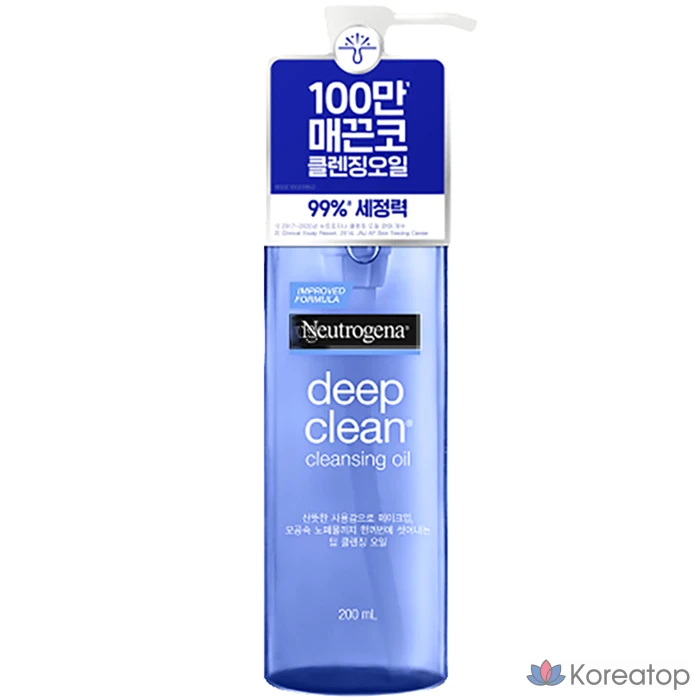Очищающее масло Neutrogena Deep Clean Cleansing Oil, 200 мл, 1 шт.