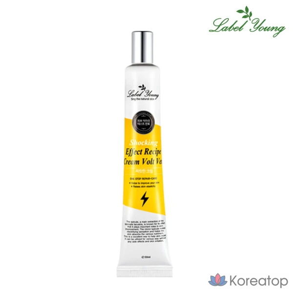 Крем Label Young Shocking Effect Recipe Cream Bolt Version, 50 мл, 1 шт.