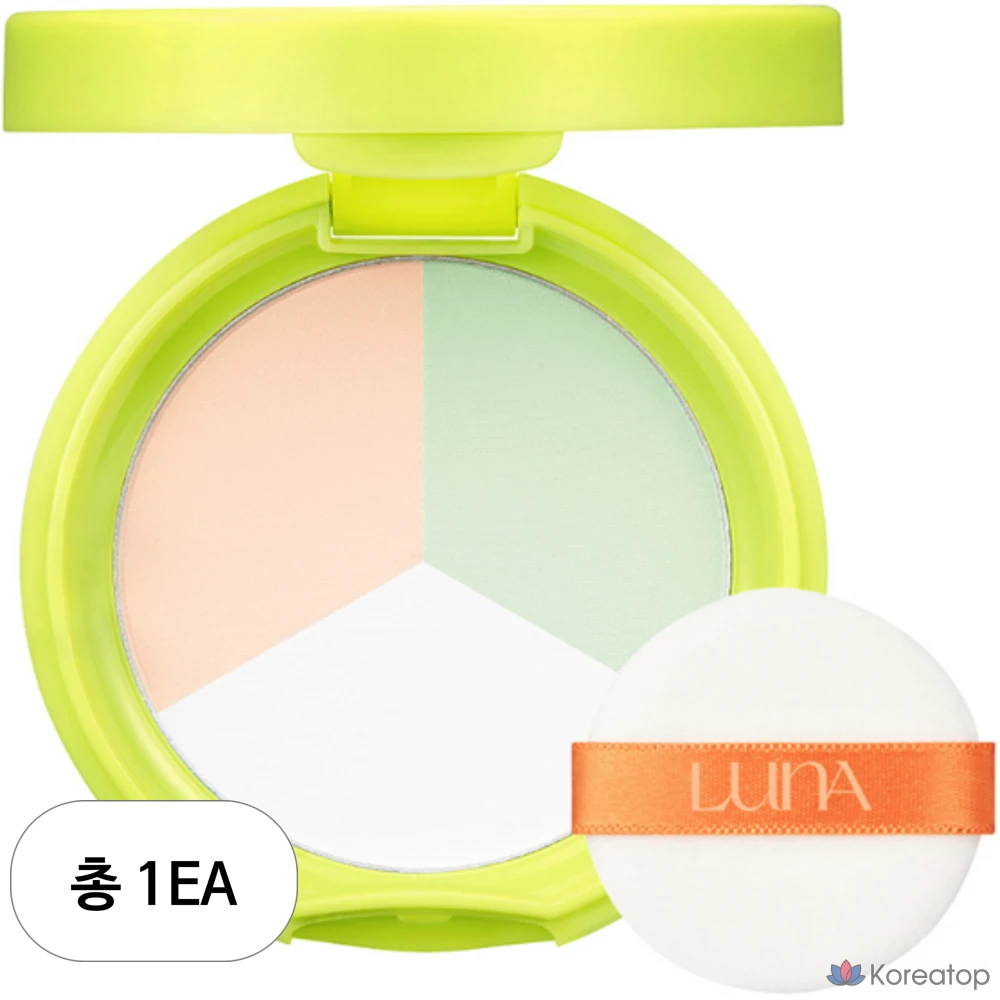 Пудра-компакт Luna Comfy Tone Blur Pact, 9 г, 1 шт.