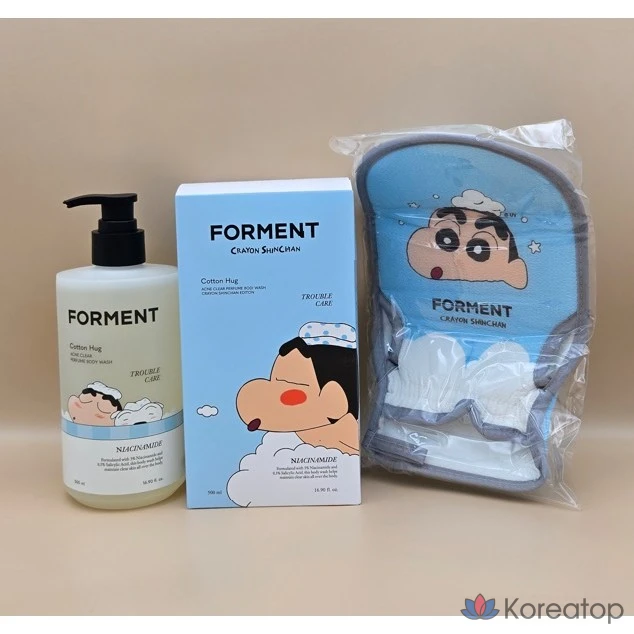 Гель для душа Forment Acne Clear Perfume Body Wash Zzanggu Edition, 500 мл, 1 шт.