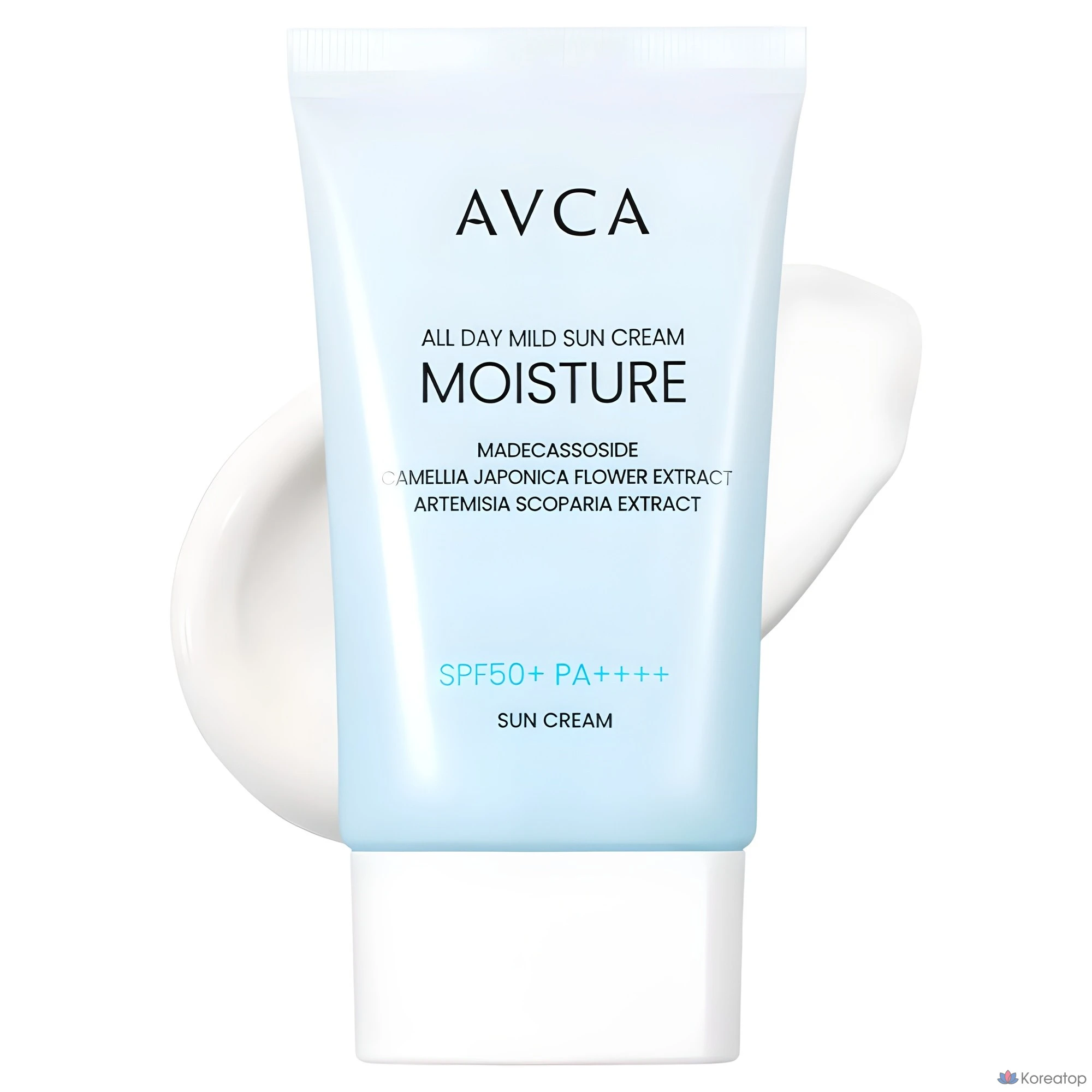 Солнцезащитный крем AVCA All Day Low Irritation Moisture Sun Cream SPF50+ PA++++, 35 мл, 1 шт.