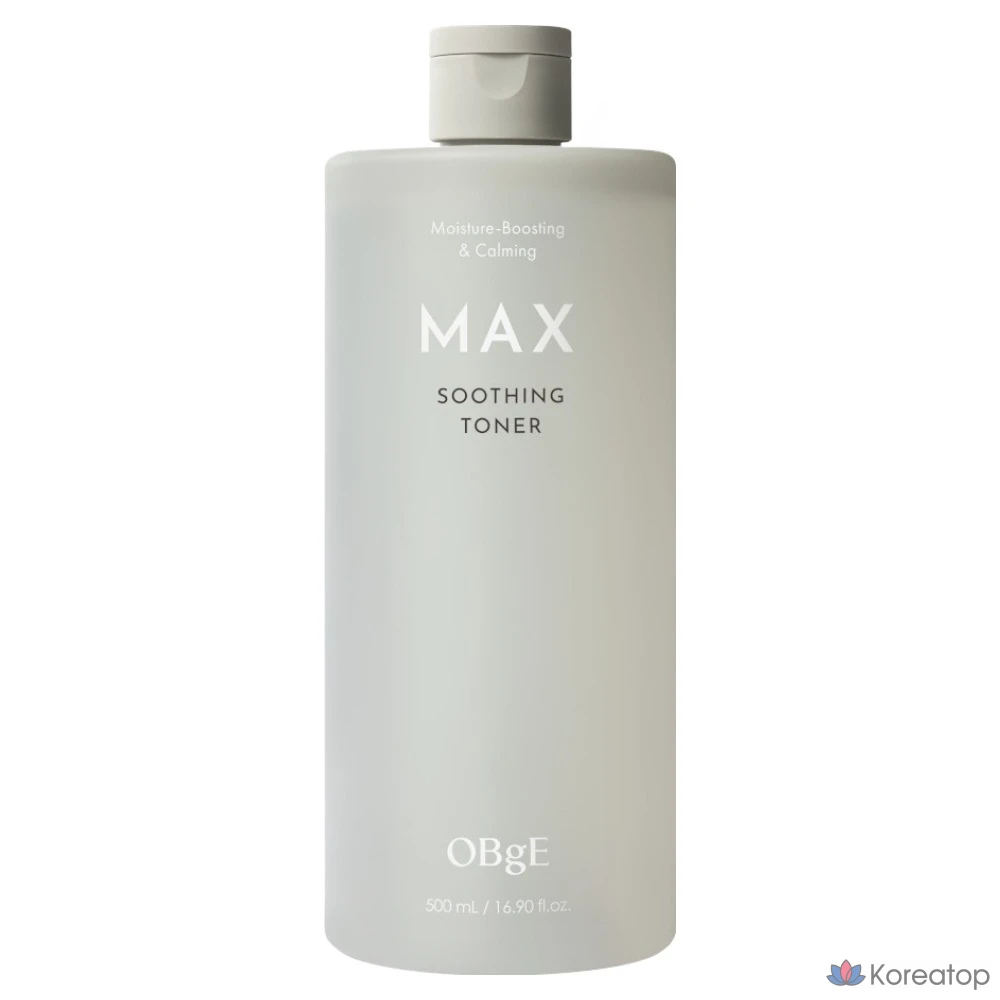 Тонер OBge Max Soothing Toner, 500 мл, 1 шт.