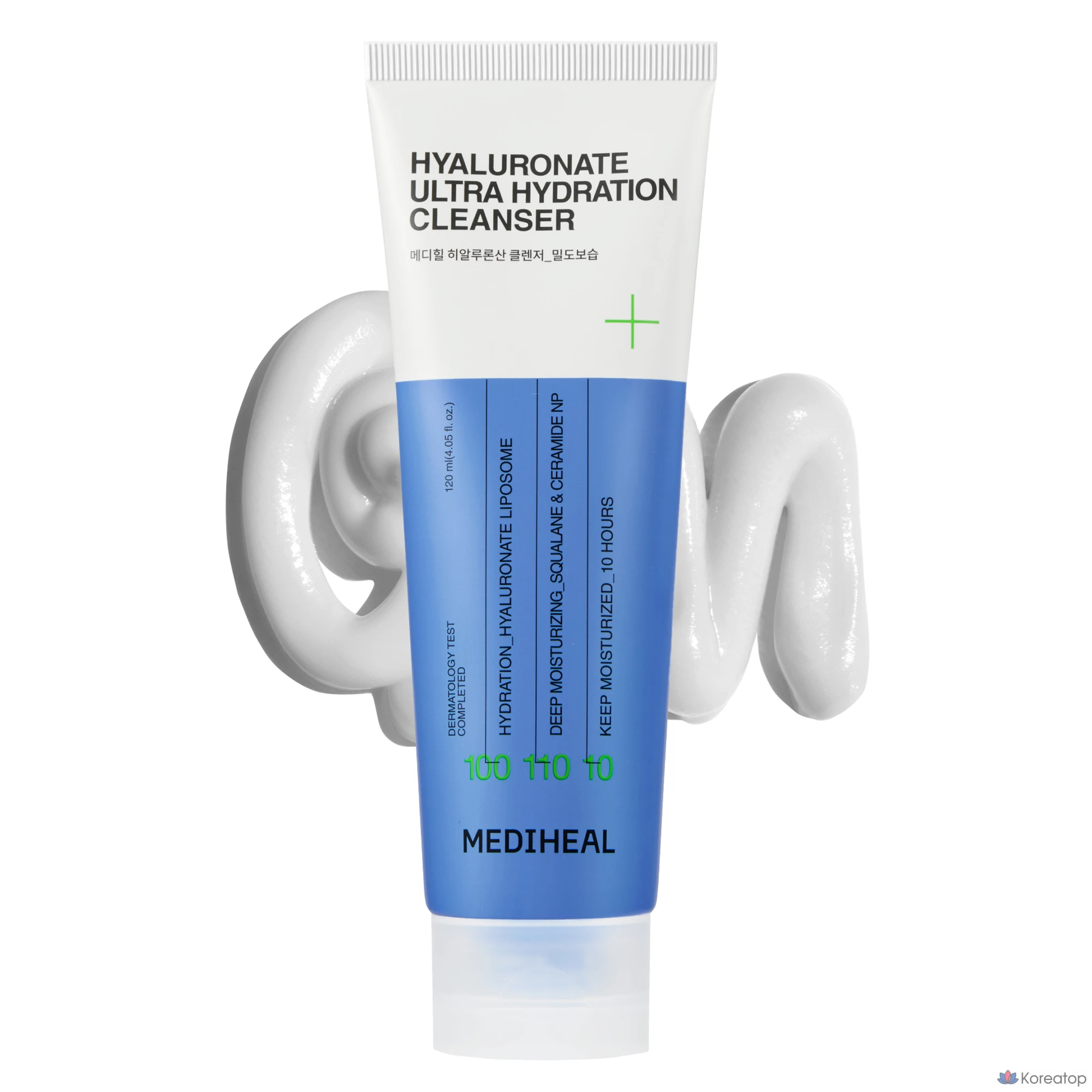 Очищающая пенка MEDIHEAL Hyaluronic Acid Moisture Cleansing Foam, 120 мл, 1 шт.