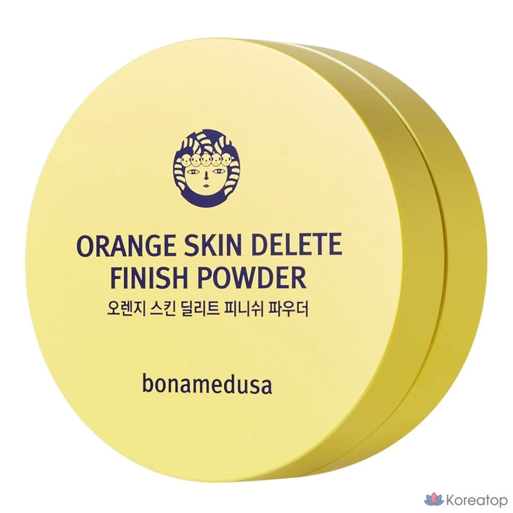 Пудра для лица Bonamedusa Orange Skin Delete Finish Powder, оттенок Natural Skin Tone, 11 г, 1 шт.