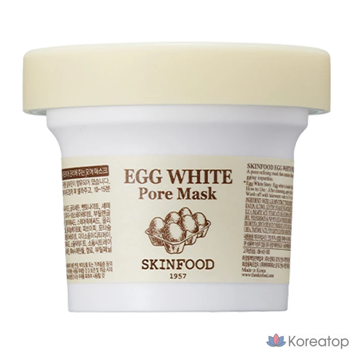 Тканевая маска для лица Skinfood Egg White Pore Mask, 1 шт.