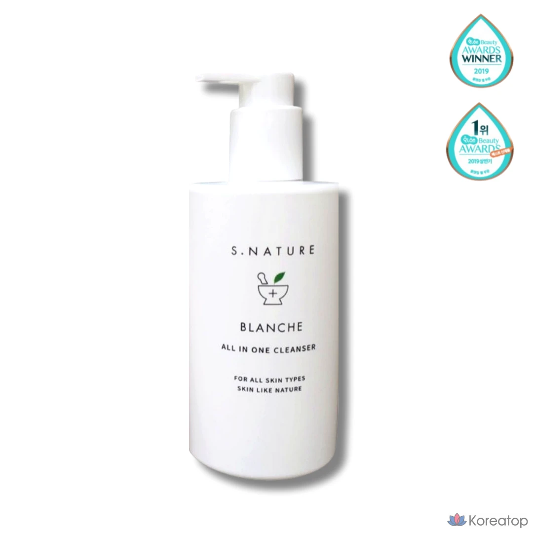 Очищающий гель S.NATURE Blanche Cleansing Gel, 260 мл, 1 шт.