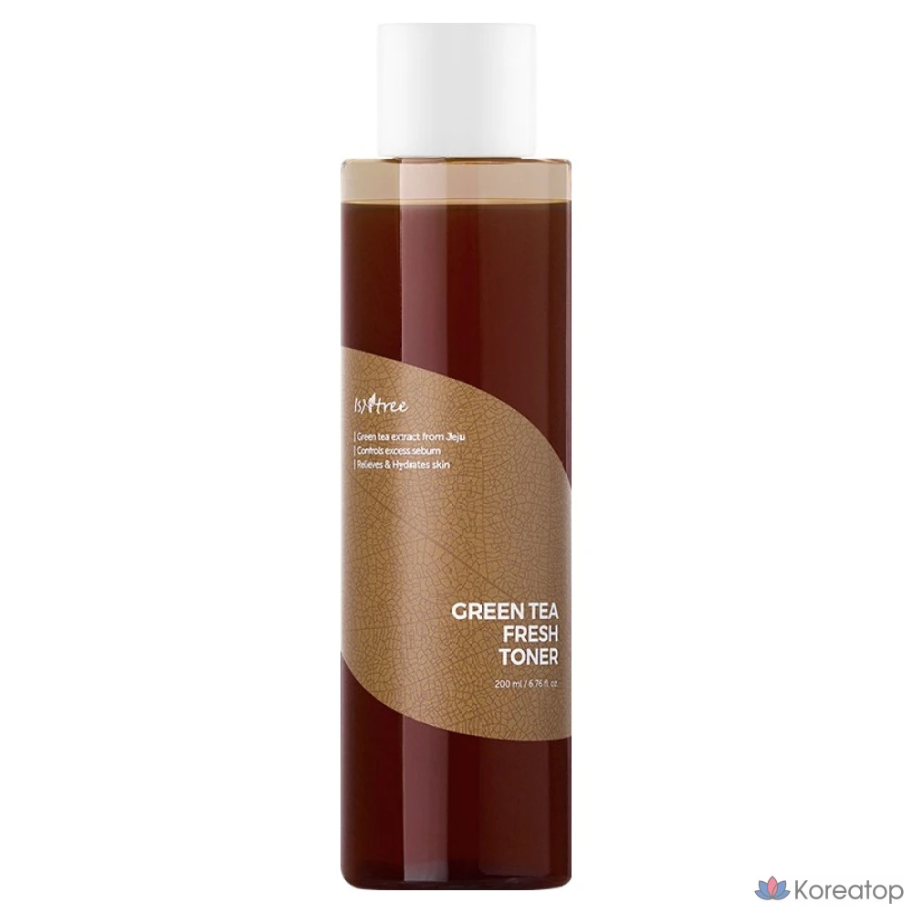 Тонер Isntree Green Tea Fresh Toner, 200 мл, 1 шт.