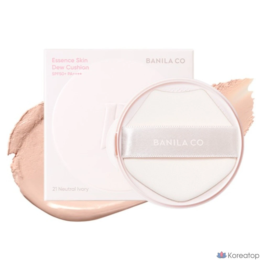 Тональный крем Vanillaco Essence Skin Dew Cushion Foundation Refill 11,5 г, 20,5 г лаванды цвета слоновой кости, 1 шт