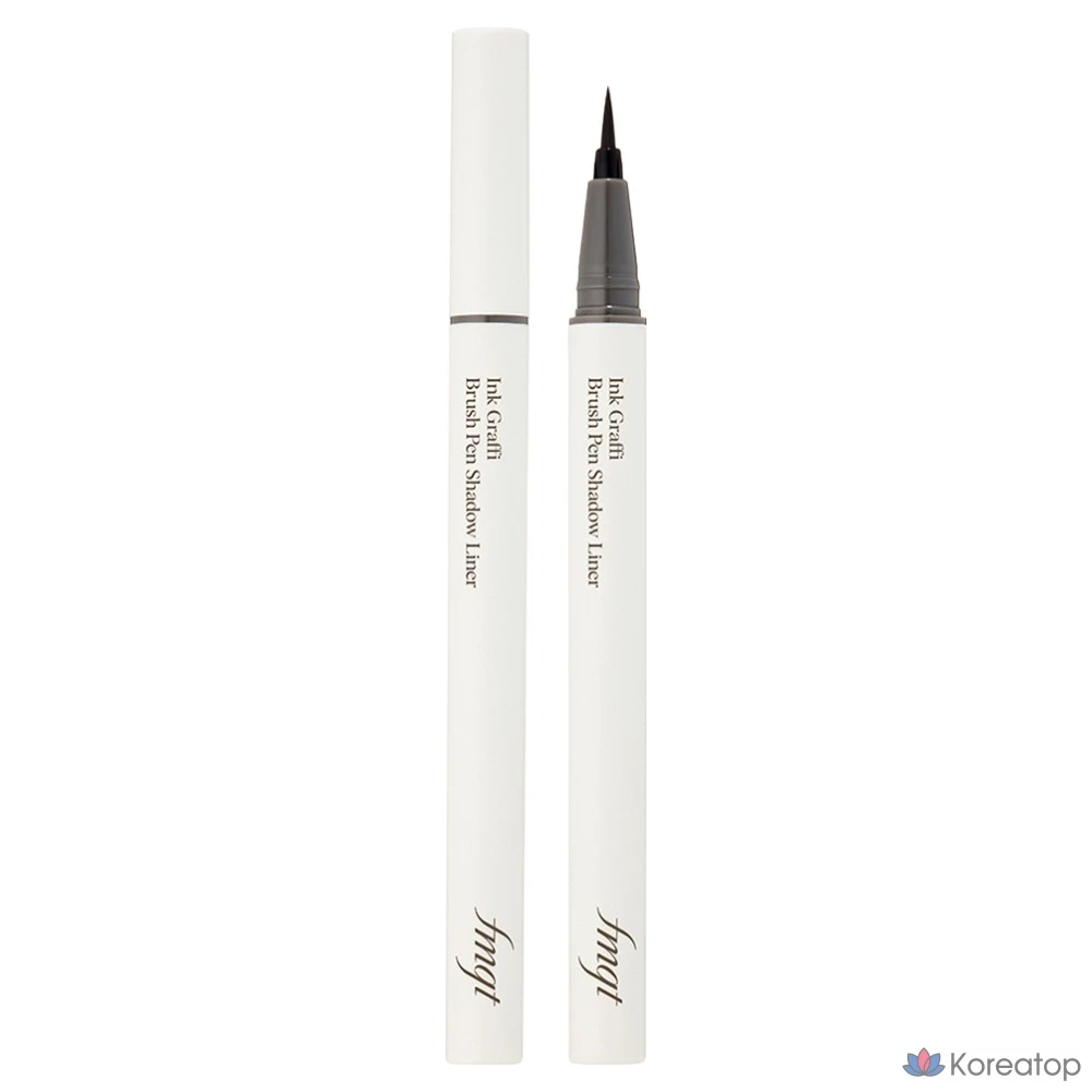 Бьюти-пенкал FMGT Ink Graffiti Brush Pen Shading Liner, оттенок Ash Black, 1 шт.