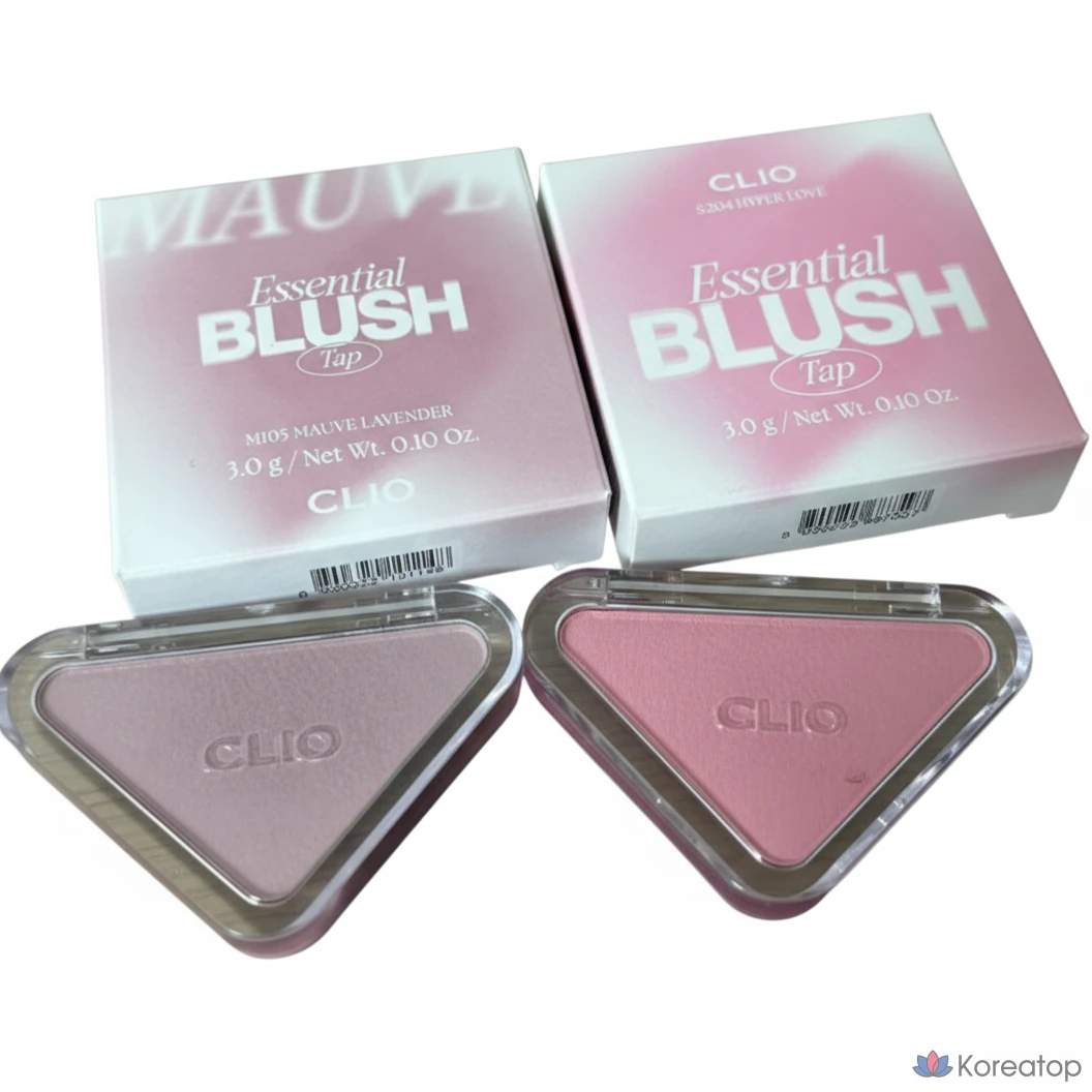 Бьюти-блендер Clio Essential Blush Tap, оттенок M106 Muted Berry, 3 г, 1 шт.